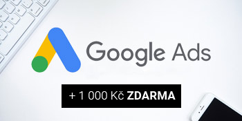 Jak získat 1000 Kč na správu Vašich reklamních kampaní ve službe Google Ads?